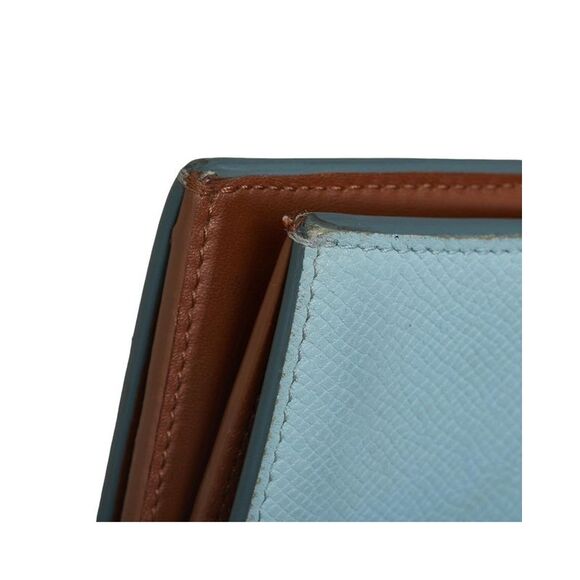 Pre Loved Celine Leather Logo Bifold Wallet in Very Good Condition - Picture 7 of 8